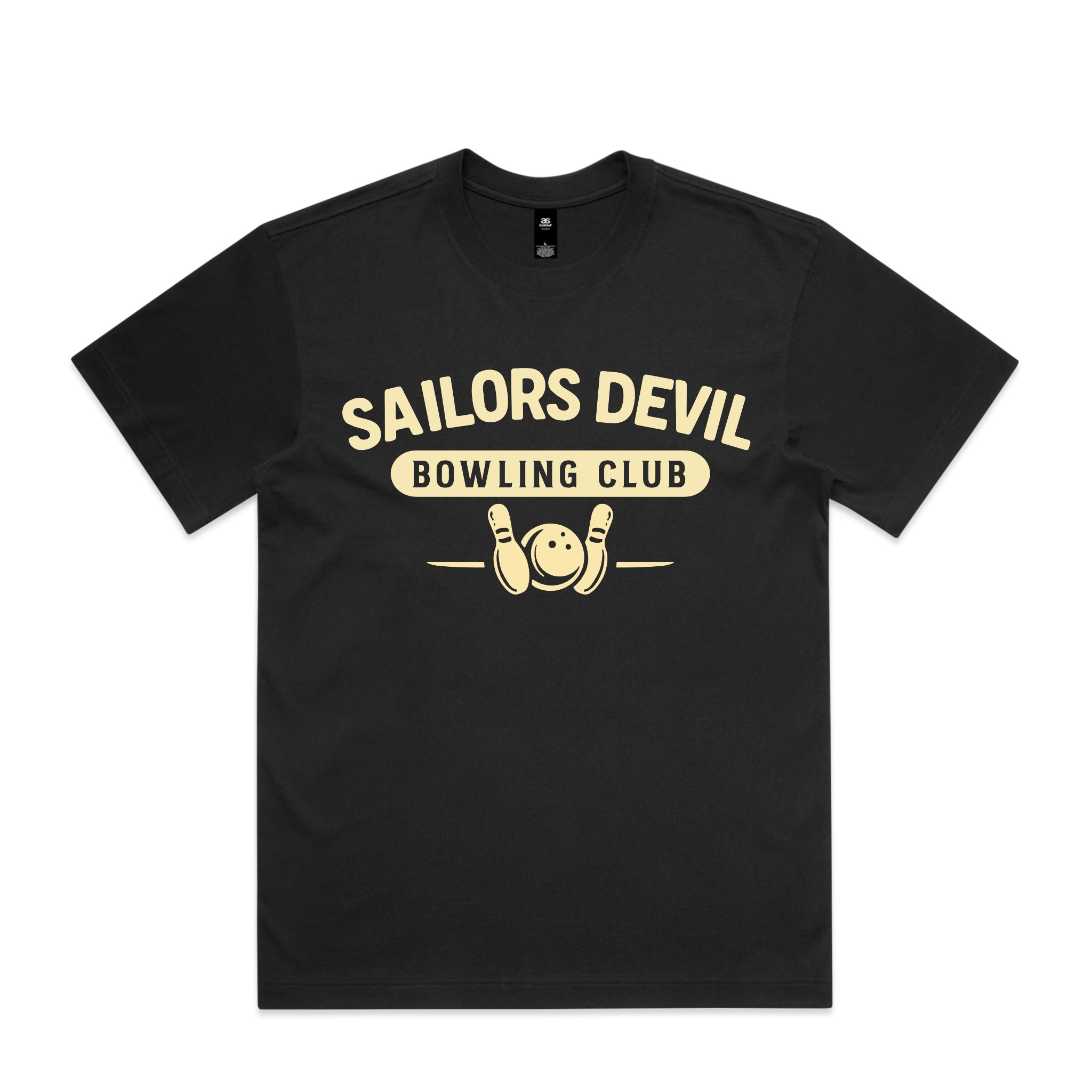 Bowling club box tee